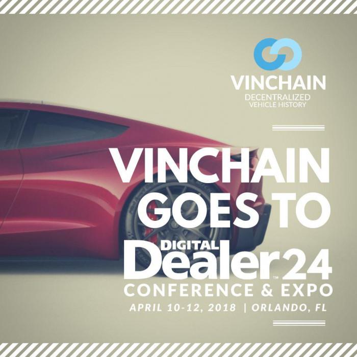 vinchain will be attending the digital dealer conference & expo in orlando!