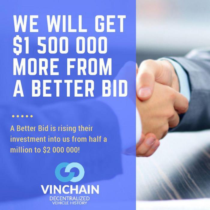 $2,000,000 usd contribution to vinchain!