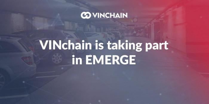 vinchain is taking part in emerge conference!