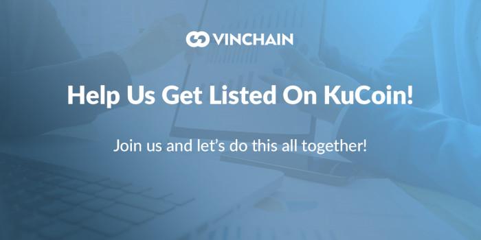 help us get listed on kucoin!