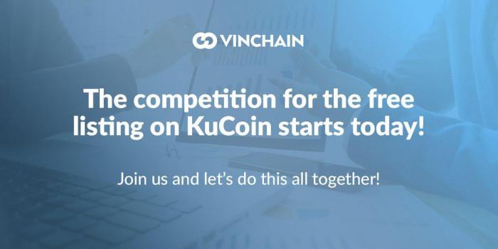 the competition for the free listing on kucoin starts today!
