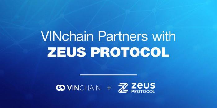 vinchain partners with zeus protocol