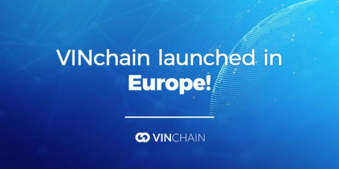 vinchain launched in europe!